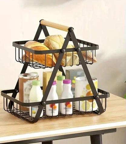 Luxury Countertop Fruit Storage Basket