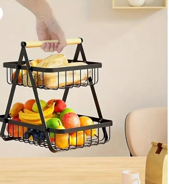 Luxury Countertop Fruit Storage Basket