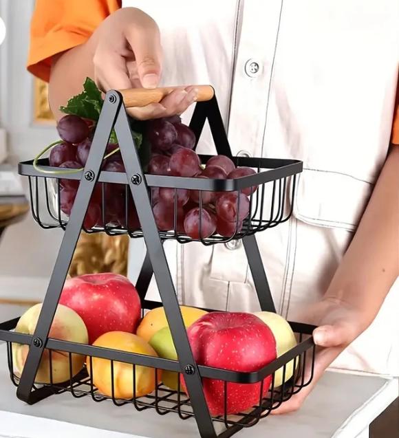 Luxury Countertop Fruit Storage Basket