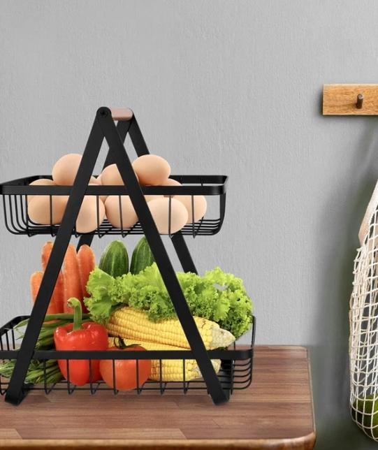 Luxury Countertop Fruit Storage Basket